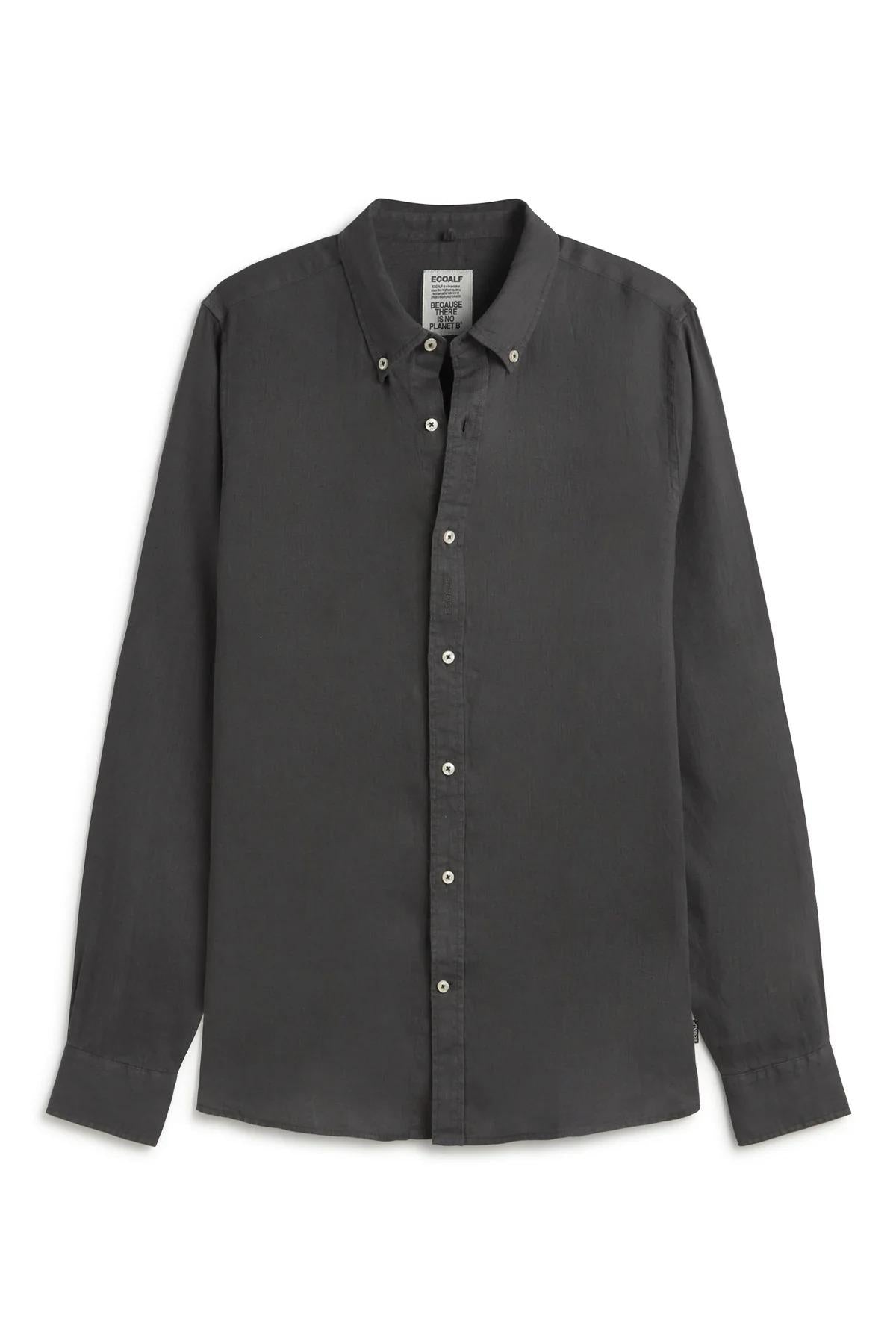 Camicia Malibu Grigio Scuro<BR/><BR/> MALIBU 303 ECOALF