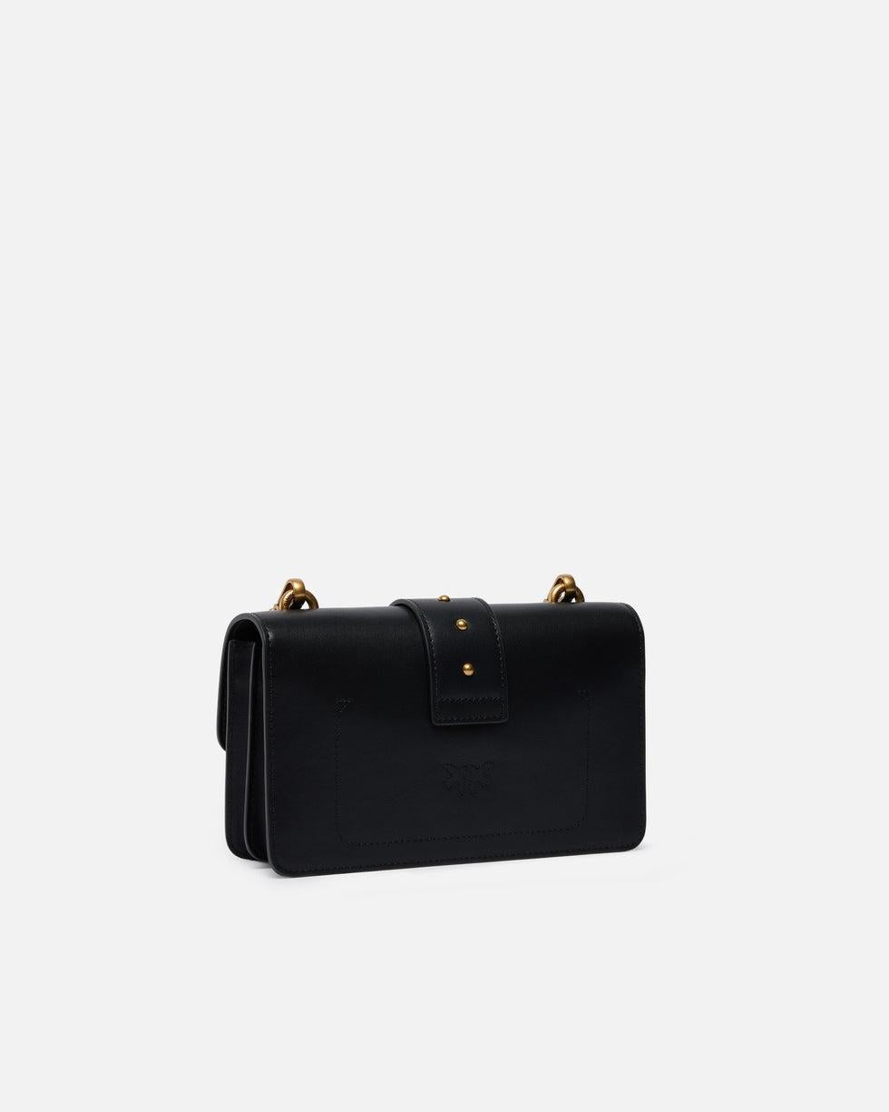 Borsa a tracolla piccola Love Bag One in pelle<BR/> 105856A0F1 Z99Q PINKO
