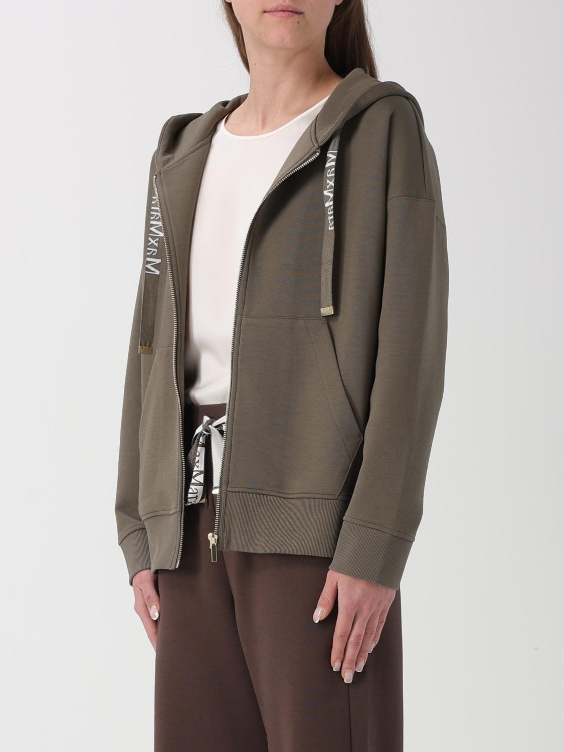 SMMJOUR<BR/>Felpa con zip in jersey tecnico SMMJOUR 007 S MAX MARA
