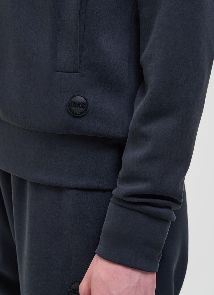 Felpa full zip in cotone modal<BR/> 92101YH 99 COLMAR