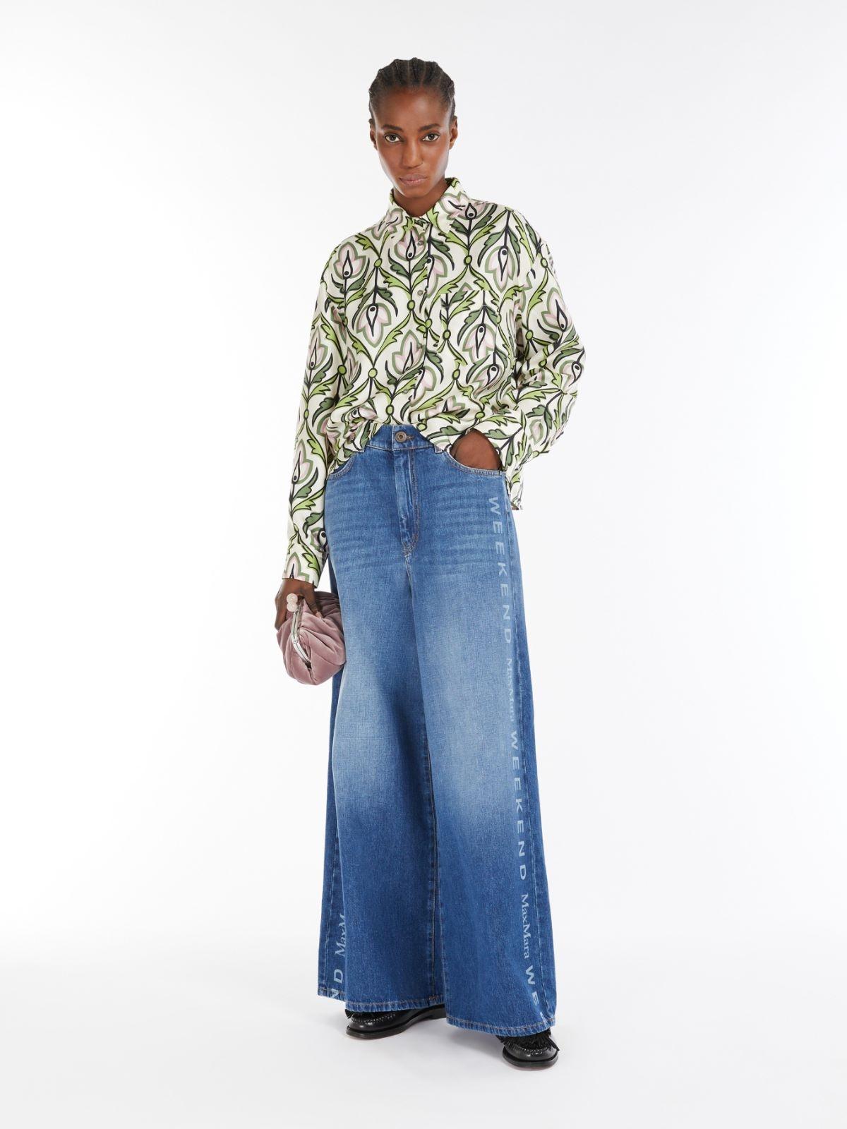Camicia donna in twill di seta ENFASI 002 WEEKEND