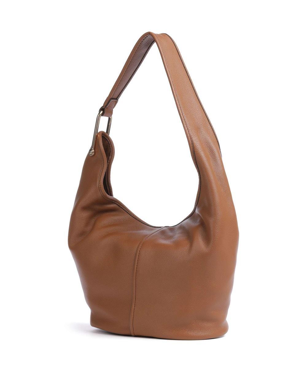 Sonny Borsa hobo pelle di vacchetta grana marrone 30F4G2YL6L 230 MICHAEL KORS
