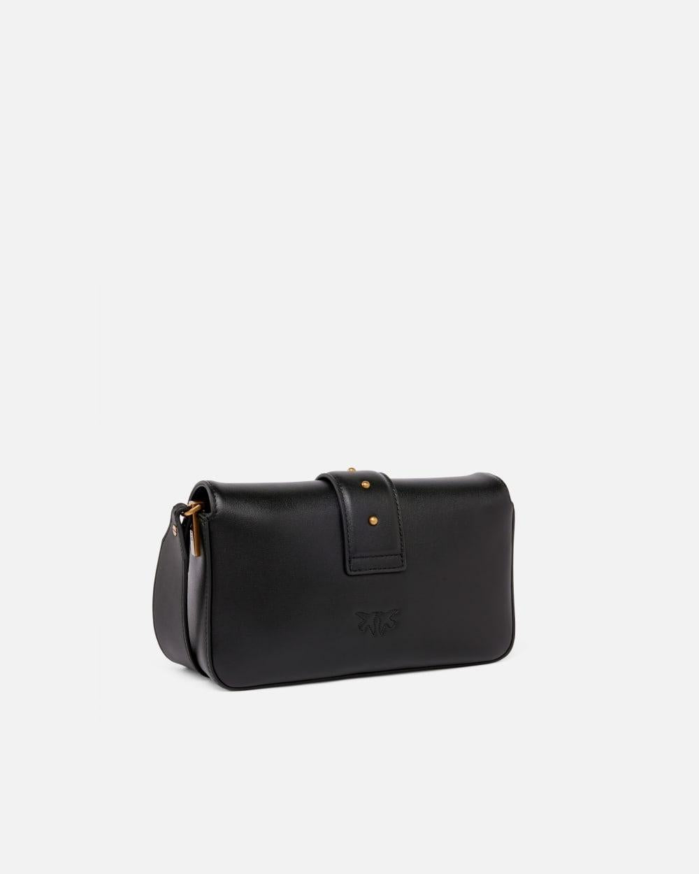 Borsa a tracolla morbida Mini Love Bag in pelle