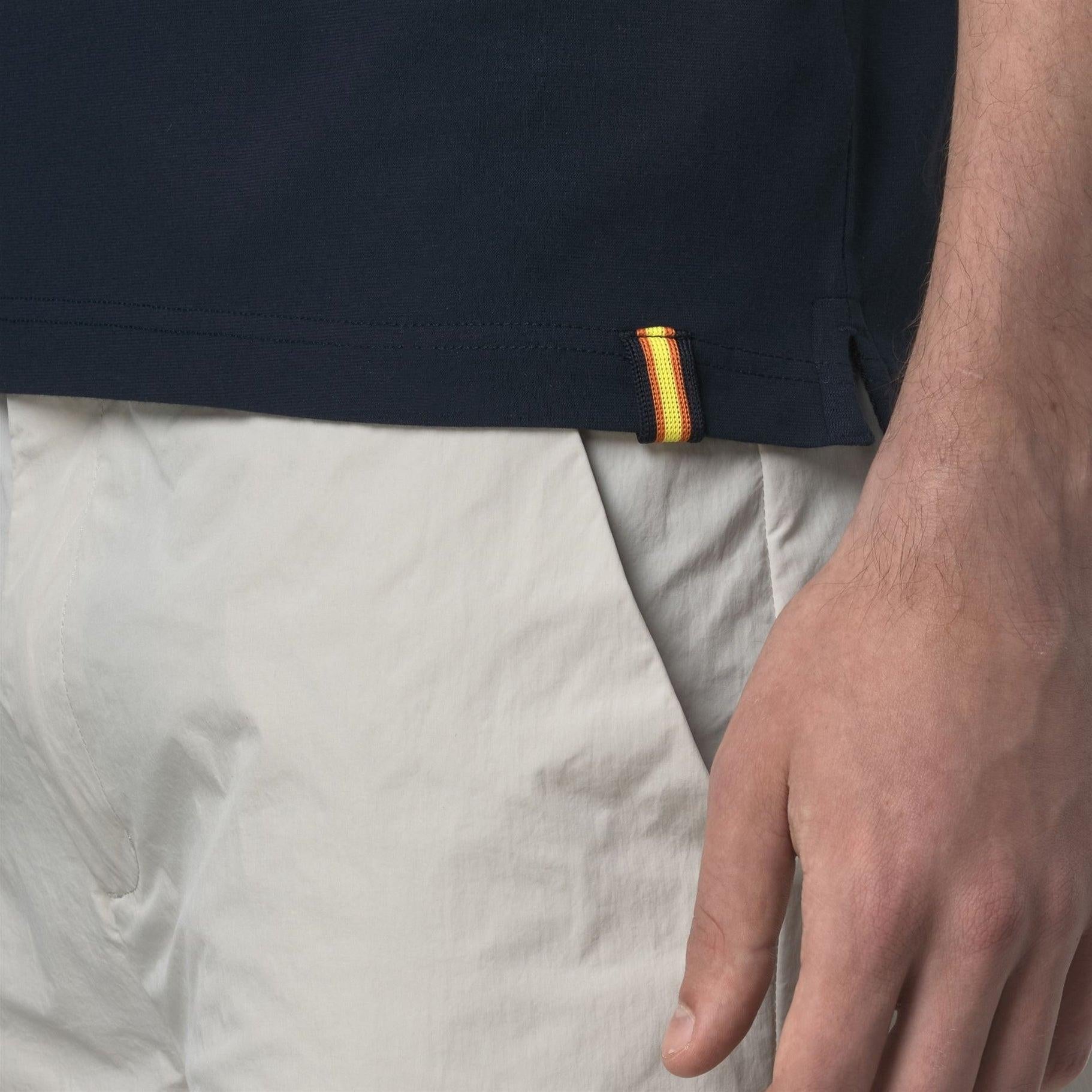Polo vincelle in cotone elasticizzato K5147NW K89 K-WAY