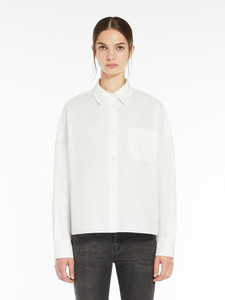 Camicia in popeline di cotone AUREO 001 WEEKEND