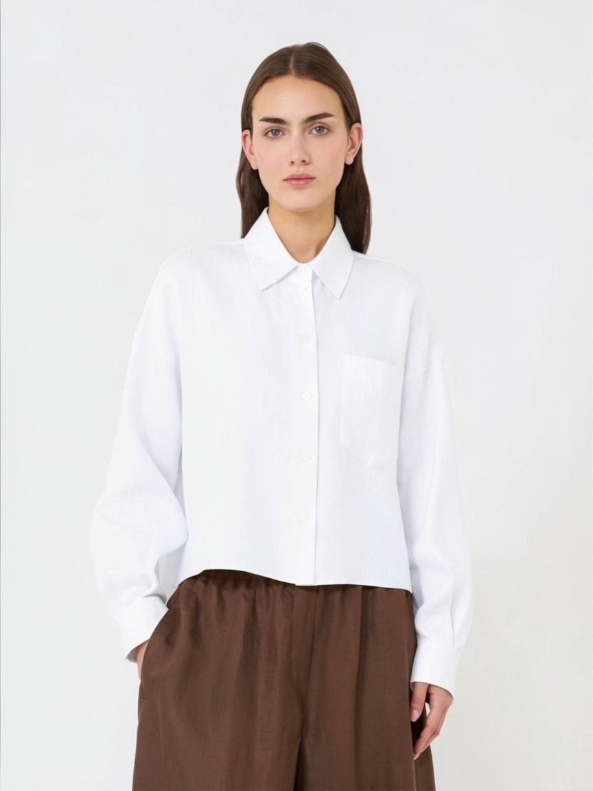 Camicia in tela di lino WKDWERNER 001 WEEKEND