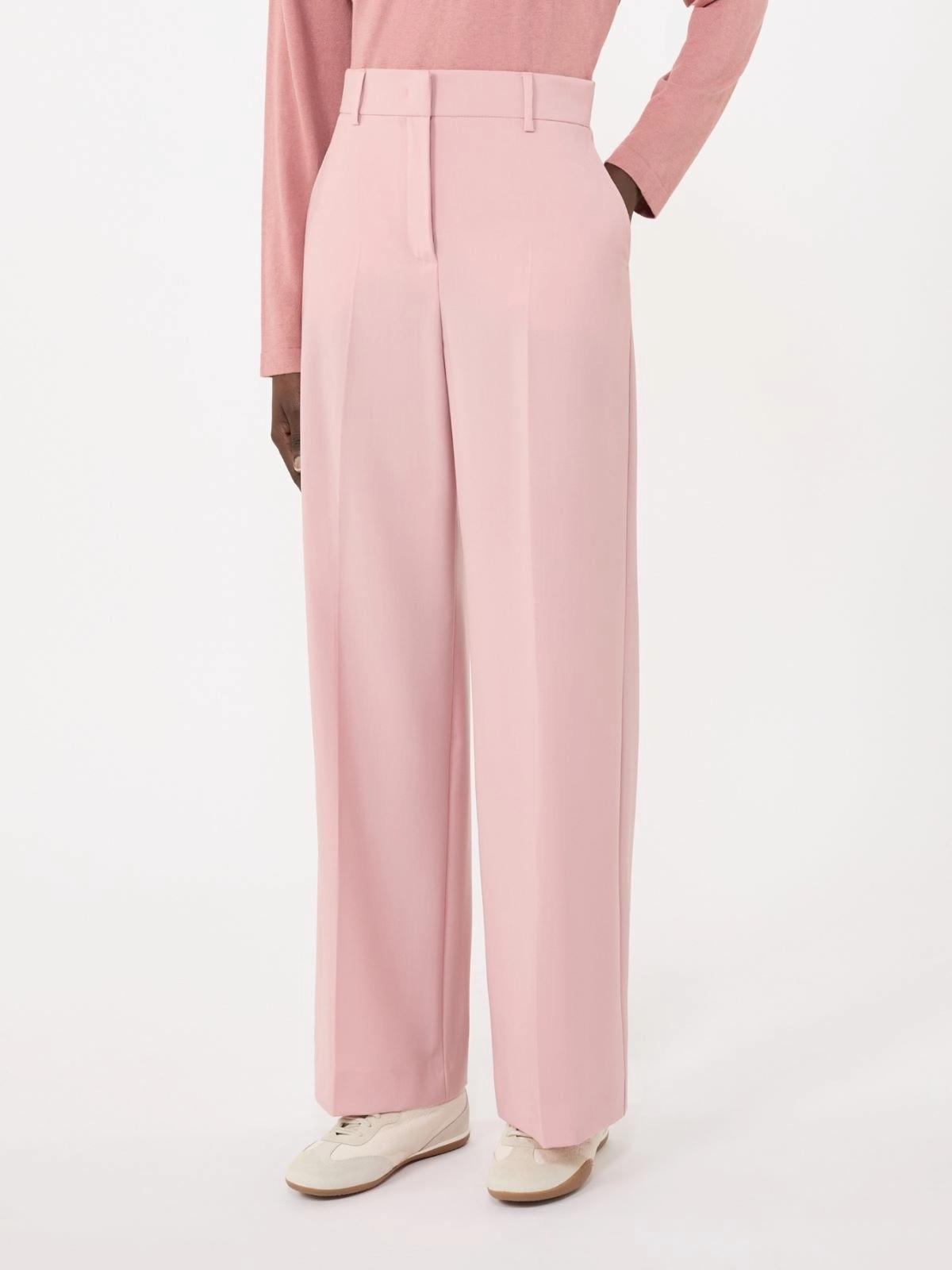 WKDVISIVO<BR/>Pantalone palazzo in tela di lana WKDVISIVO 004 WEEKEND