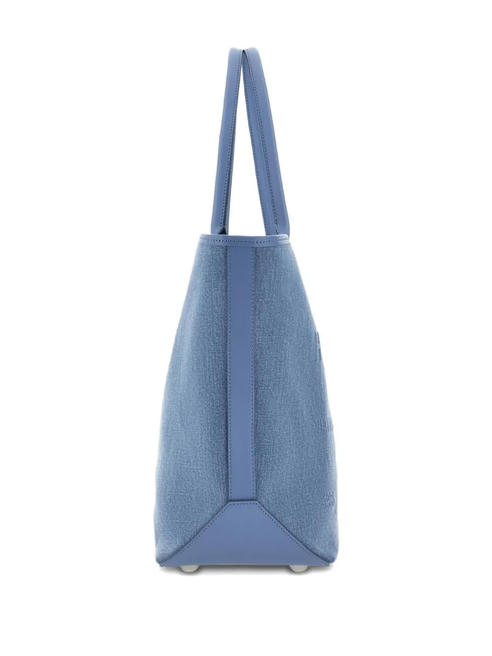 Hogan Address Small Blue Shopping Bag KBW01TA2200UU8 7E02 HOGAN