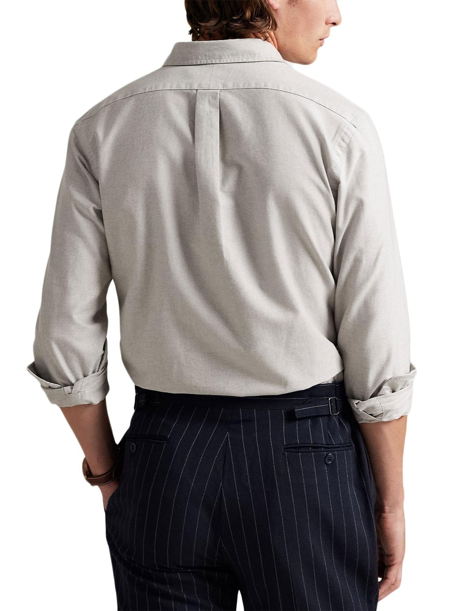 Camicia oxford in puro cotone 710805562 012 RALPH LAUREN