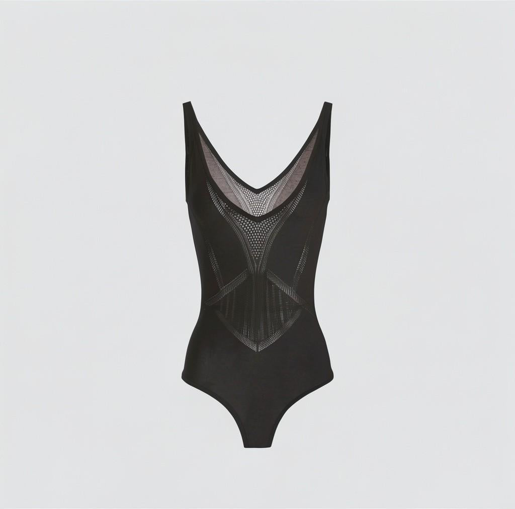 Body in maglia traforata BK80W61E2 110 ELISABETTA FRANCHI