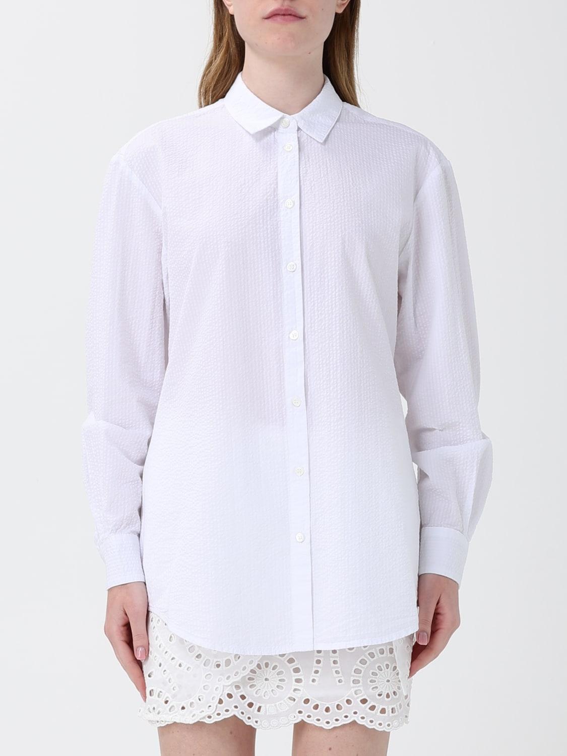 Camicia "Brigitte" Saint Barth bianca BRIG001 00799L MC2 SAINT BARTH