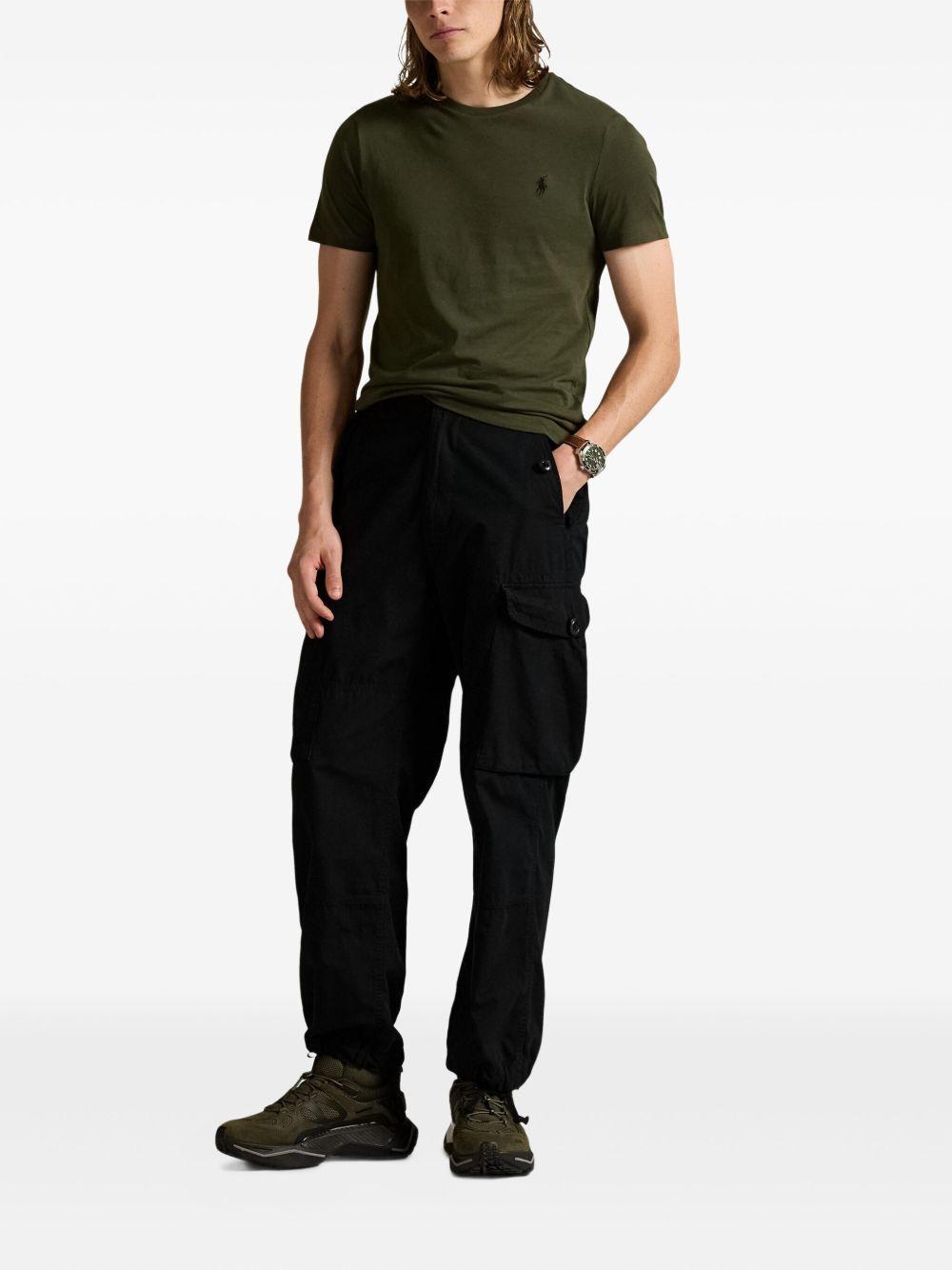 T-shirt in cotone mezza manica 710671438 180 RALPH LAUREN