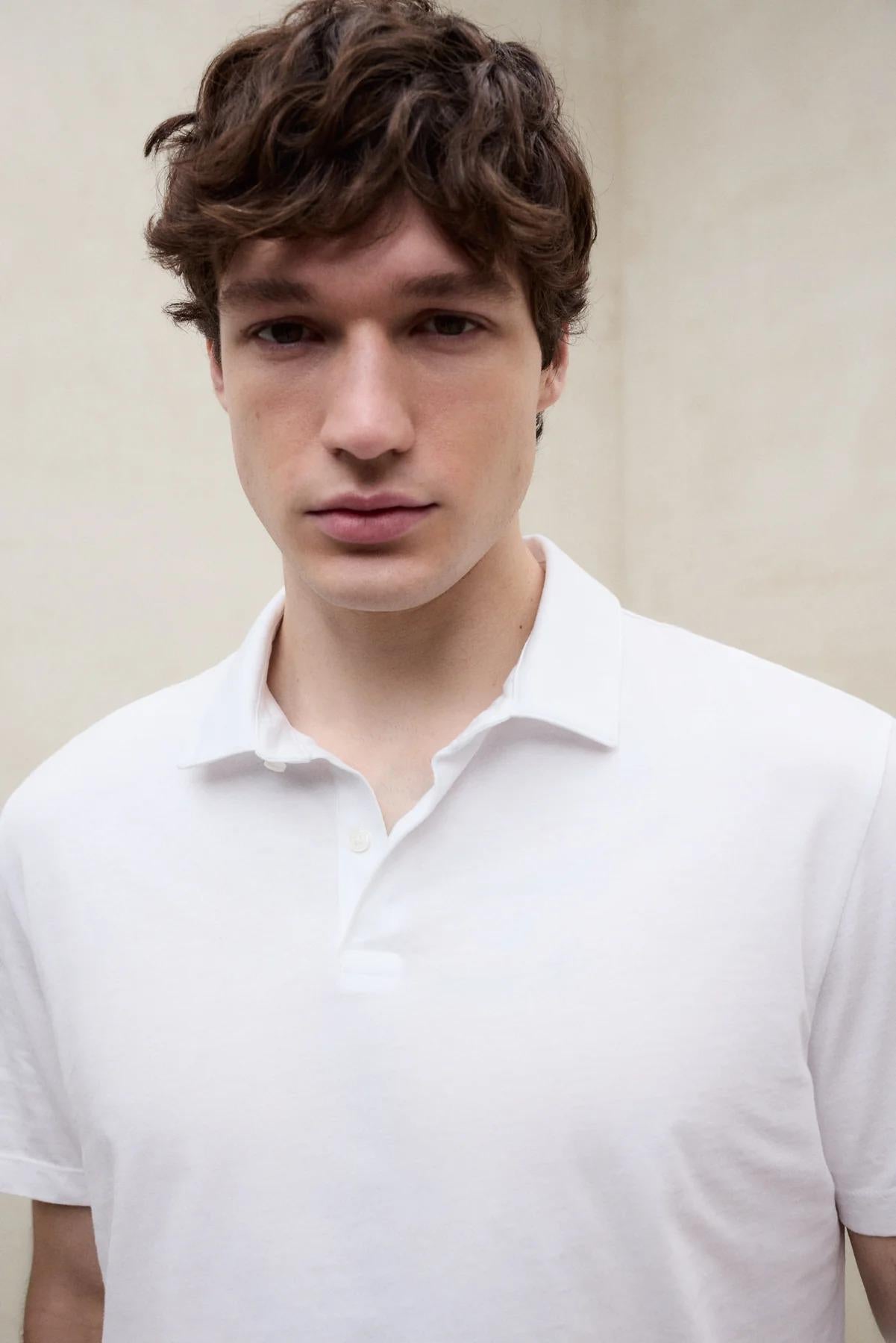 Polo Theo Bianca<BR/><BR/> THEO 000 ECOALF