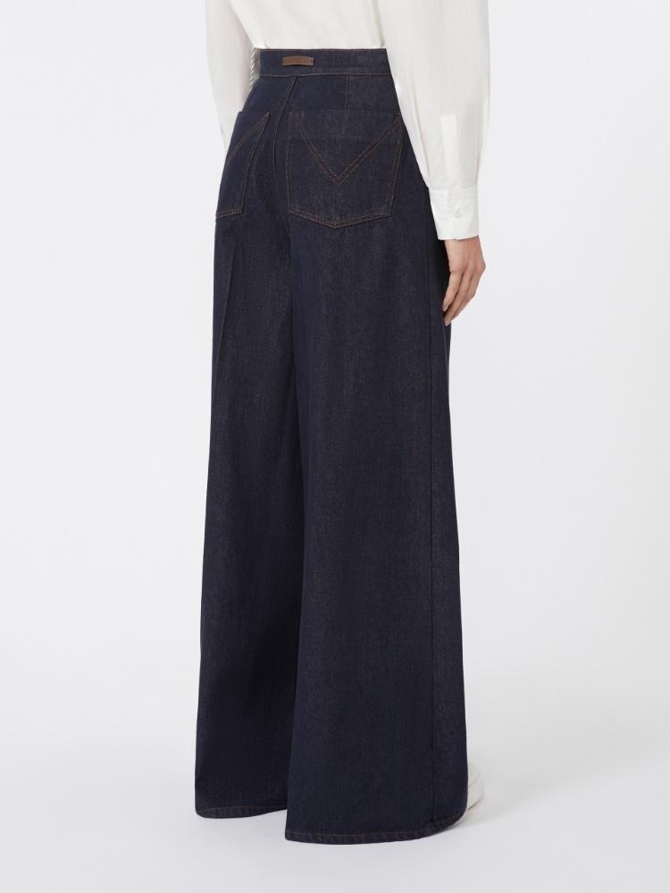 Pantalone in denim di puro cotone CARMINE 001 MAX MARA