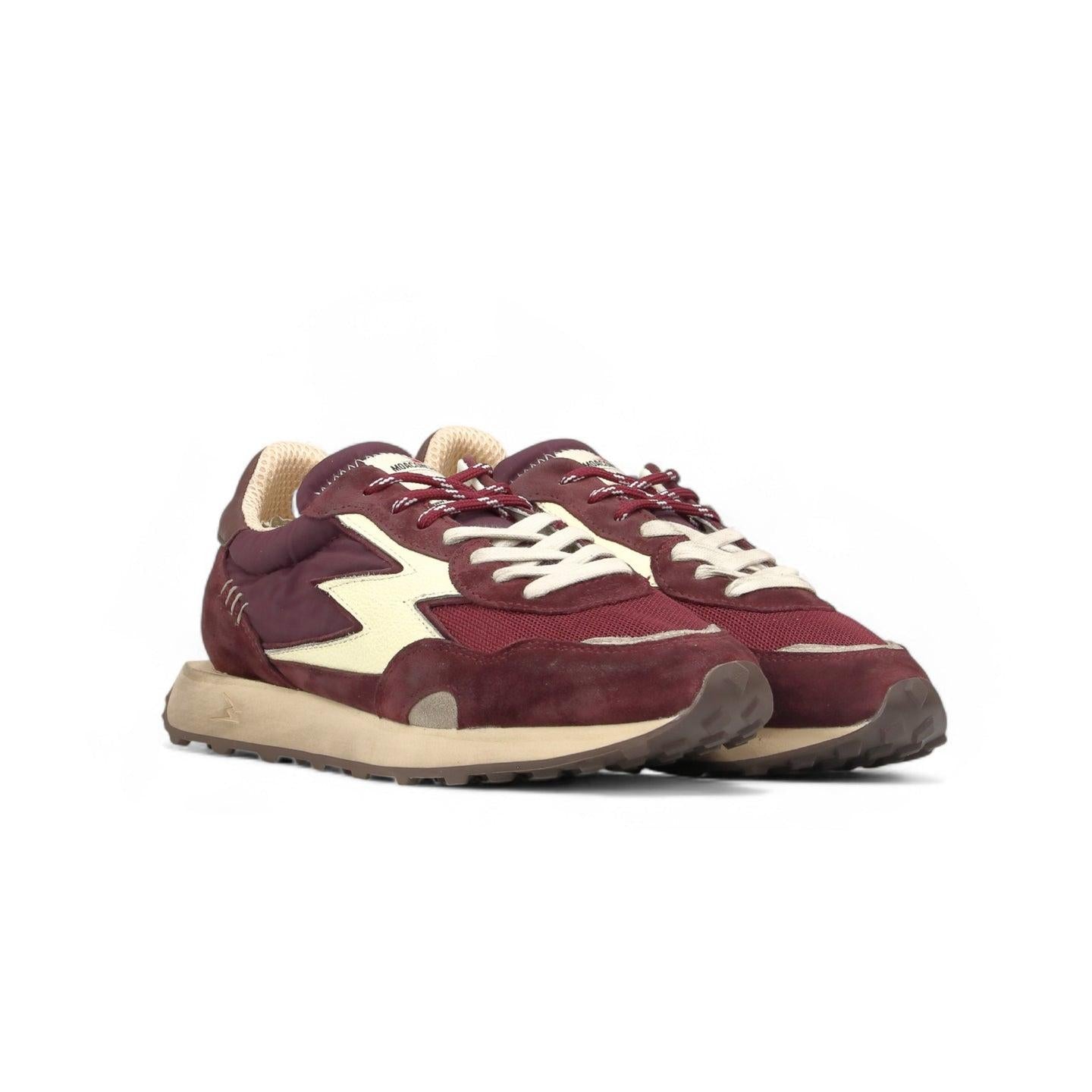 Sneaker Hype Burgundy<BR/> HY227 BURGUNDY MOACONCEPT