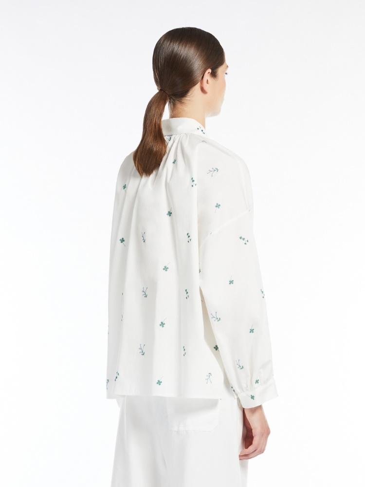 Camicia donna in popeline ricamato GILLY 001 WEEKEND