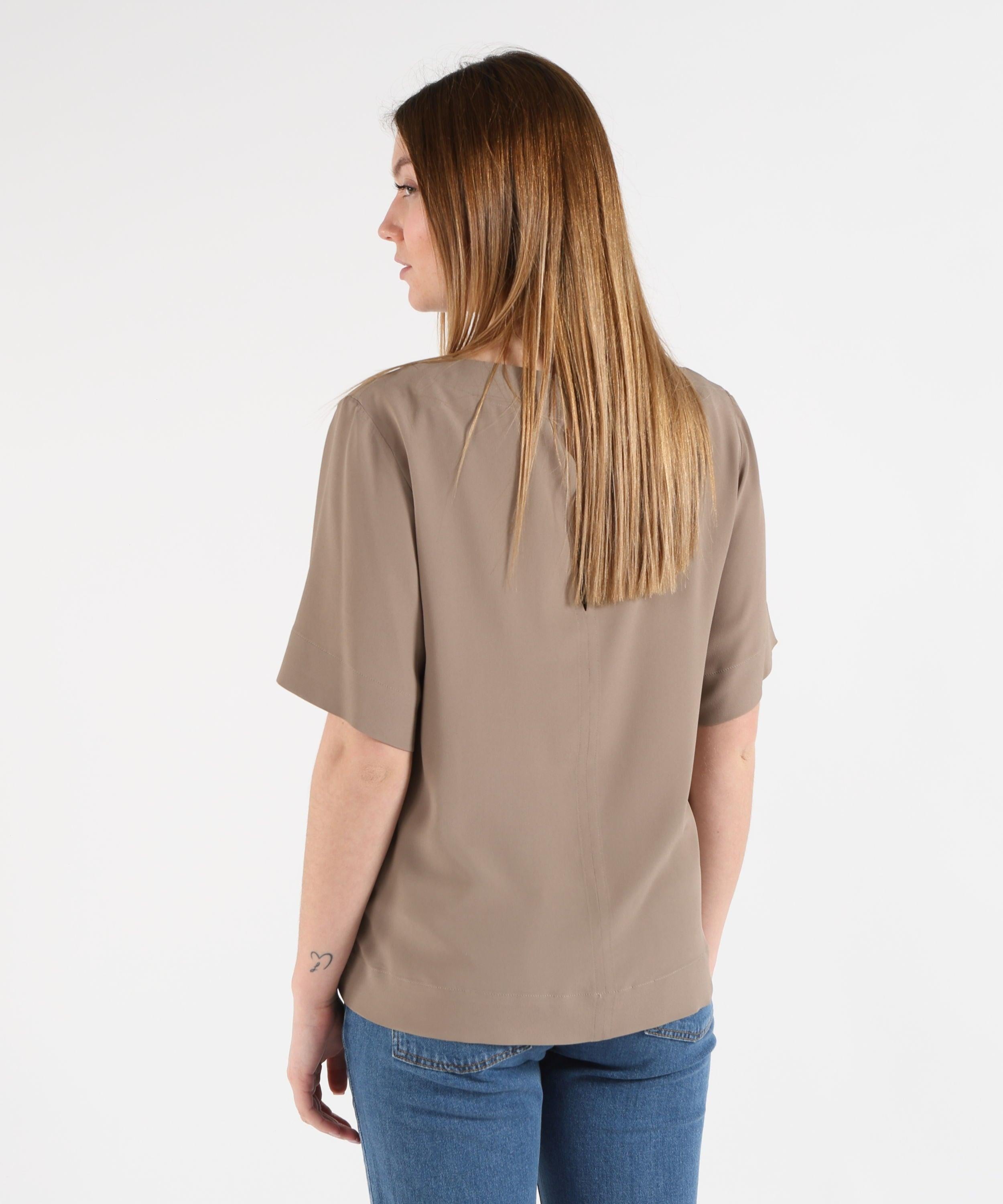 SEVENTY Casacca mezza manica in crêpe misto seta<BR/> CA1526460090 044 SEVENTY