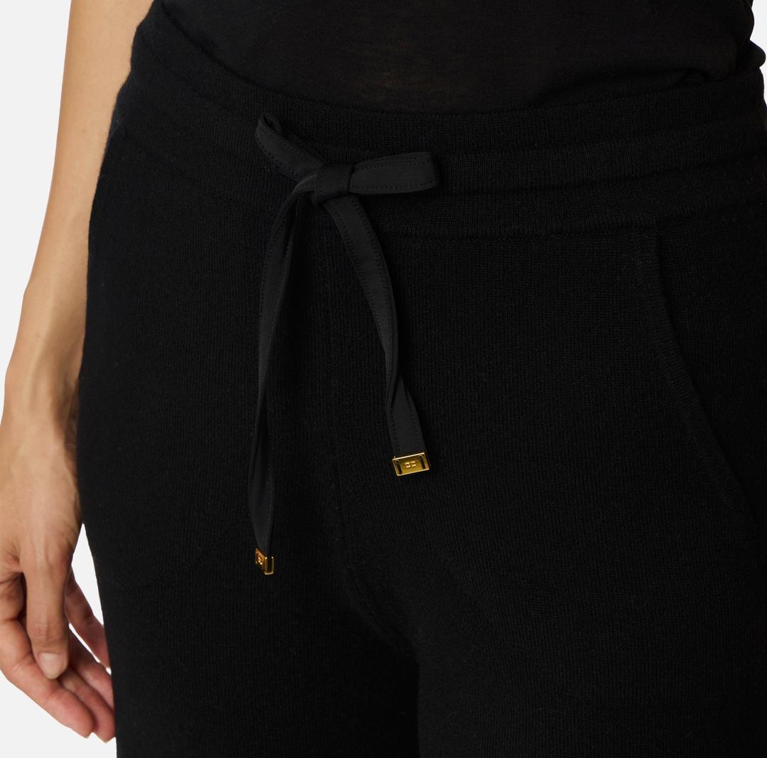 Pantaloni in misto cachemire con coulisse<BR/> KP70S57E2 110 ELISABETTA FRANCHI