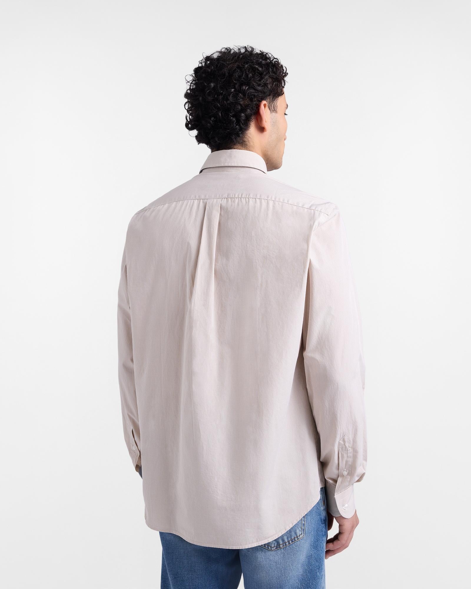 Camicie micro check regular fit<BR/> CRQ074013438B 221 HARMONT & BLAINE