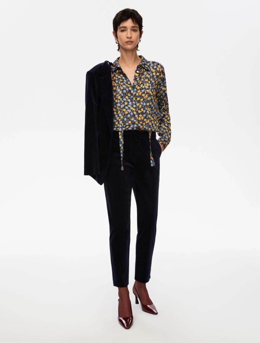 Camicia fantasia in viscosa KAPOK 001 IBLUES