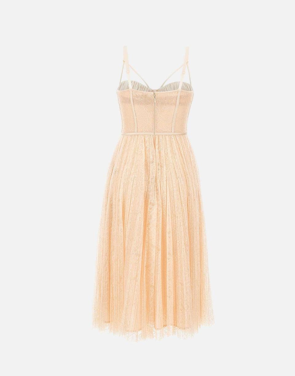 Abito a campana in pizzo<BR/> AB97162E2 EG9 ELISABETTA FRANCHI