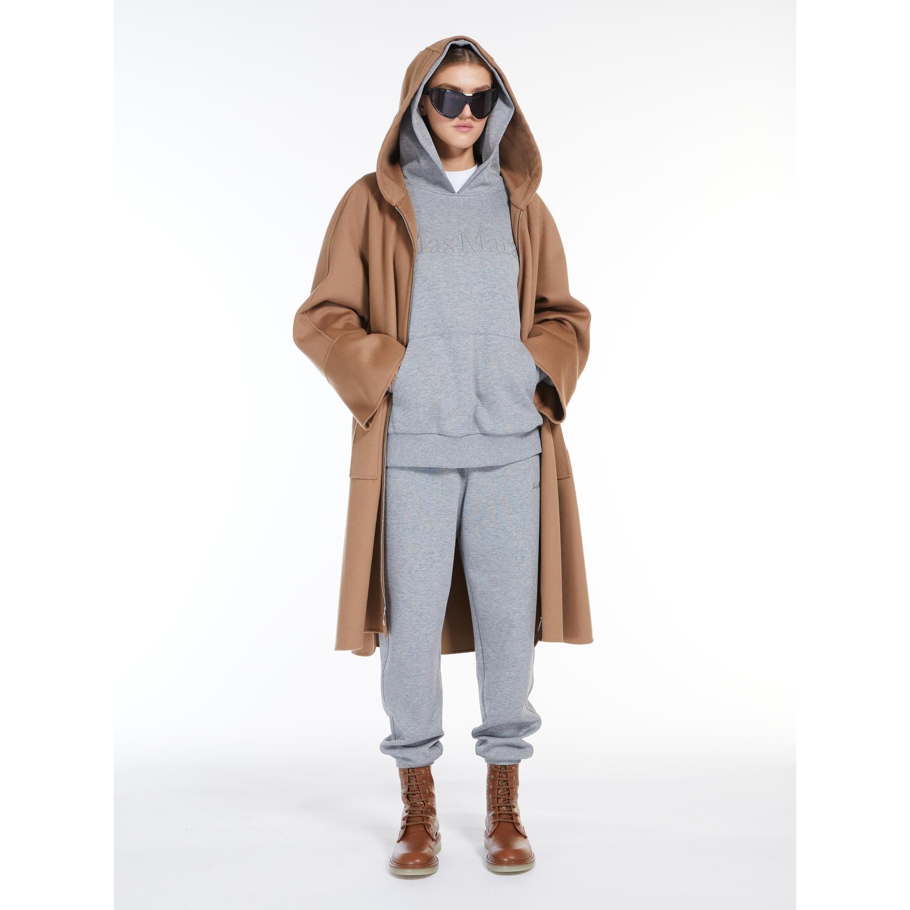 Pantalone jogging Po in misto cotone 2429786011600 003 S MAX MARA