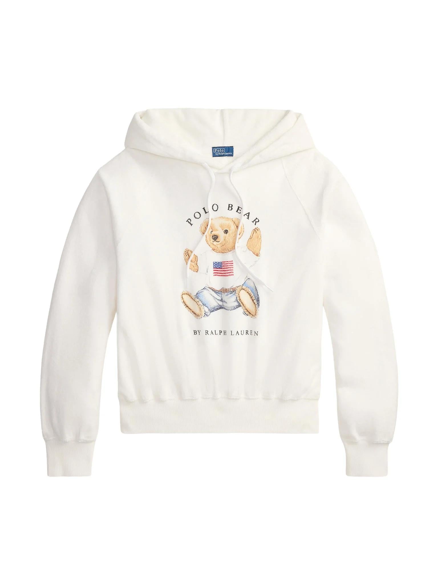 Felpa con cappuccio "Polo Bear" 211A12745 001 RALPH LAUREN