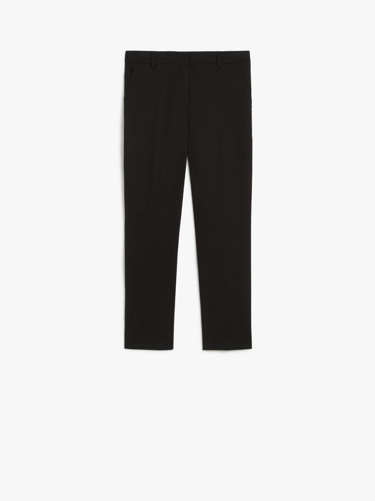 Pantalone a sigaretta in gabardina di cotone stretch CECCO 006 WEEKEND