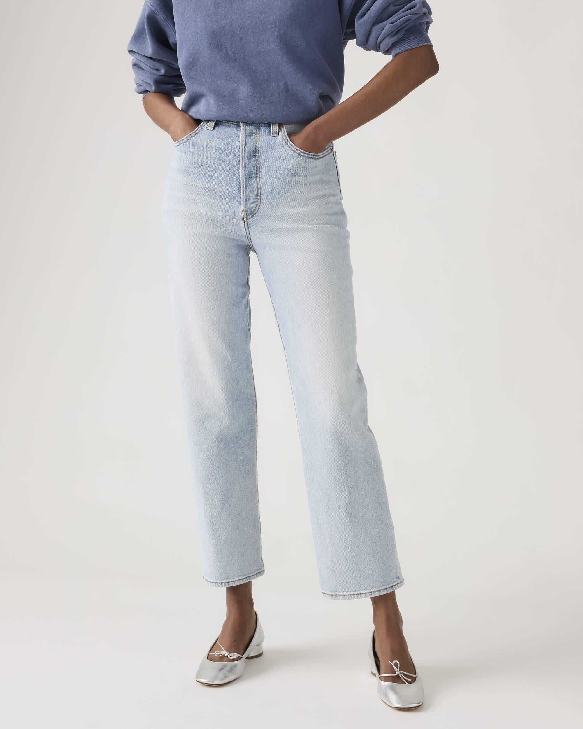 Ribcage Straight Ankle Jeans 72693 0282 LEVI'S