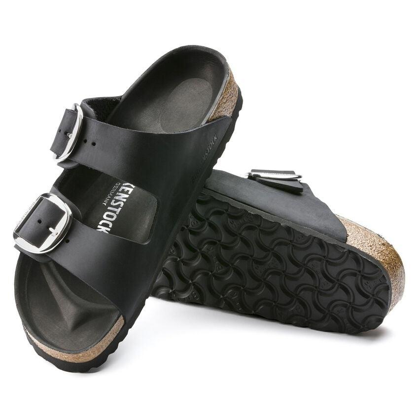 Ciabatta in pelle oleata Arizona Big Buckle