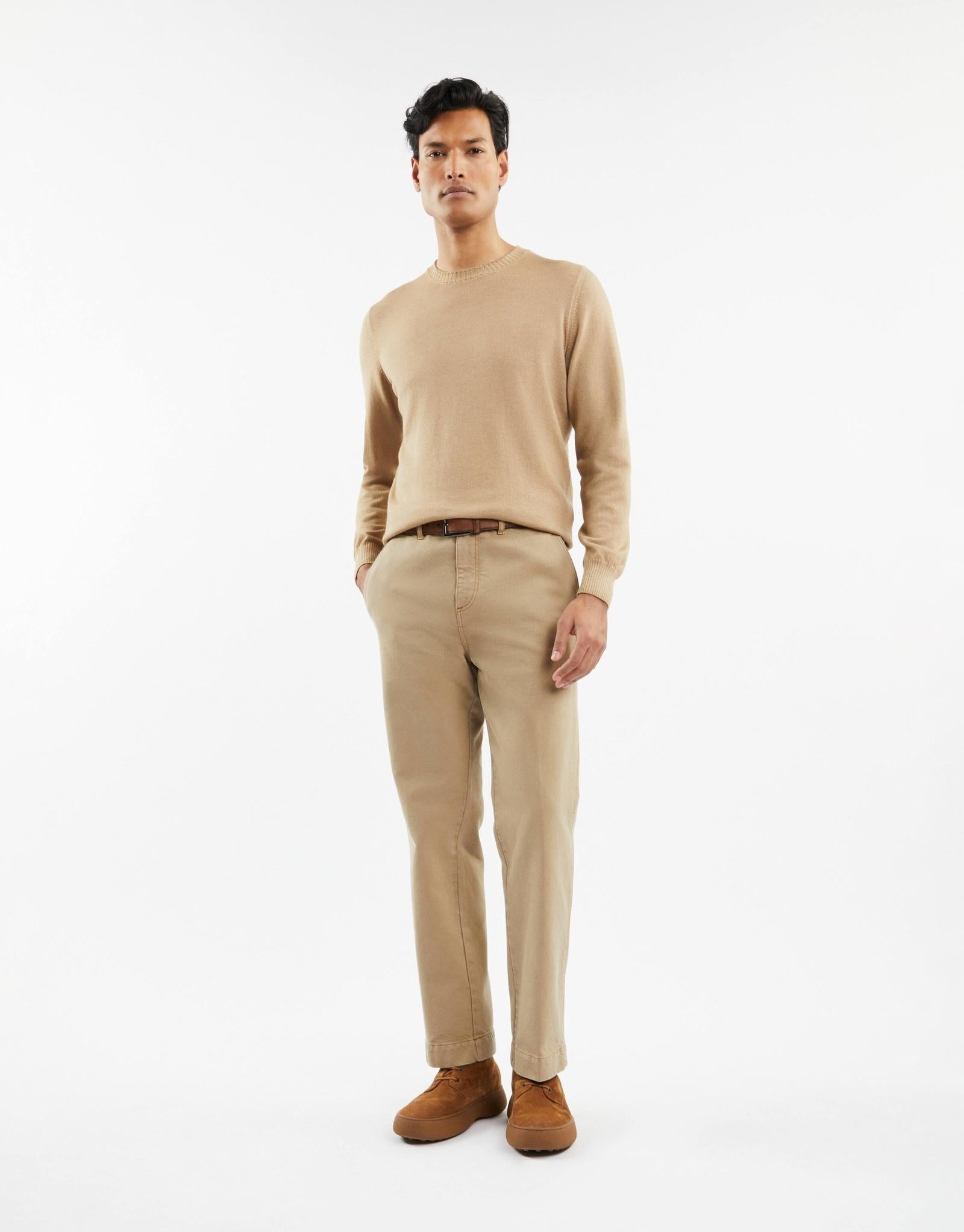 Maglia uomo in pura lana collo a giro NMMC149249TCQ RC807 FAY