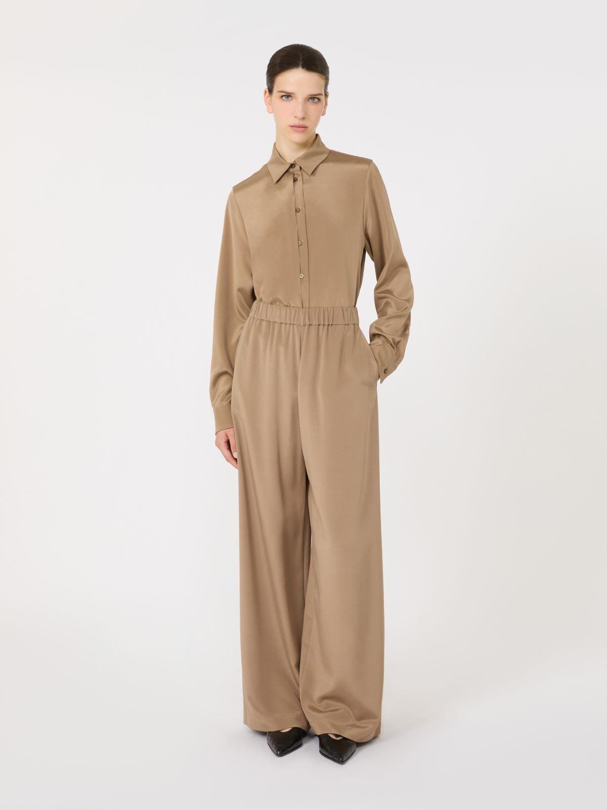Camicia in cady di seta stretch AVION 007 MAX MARA