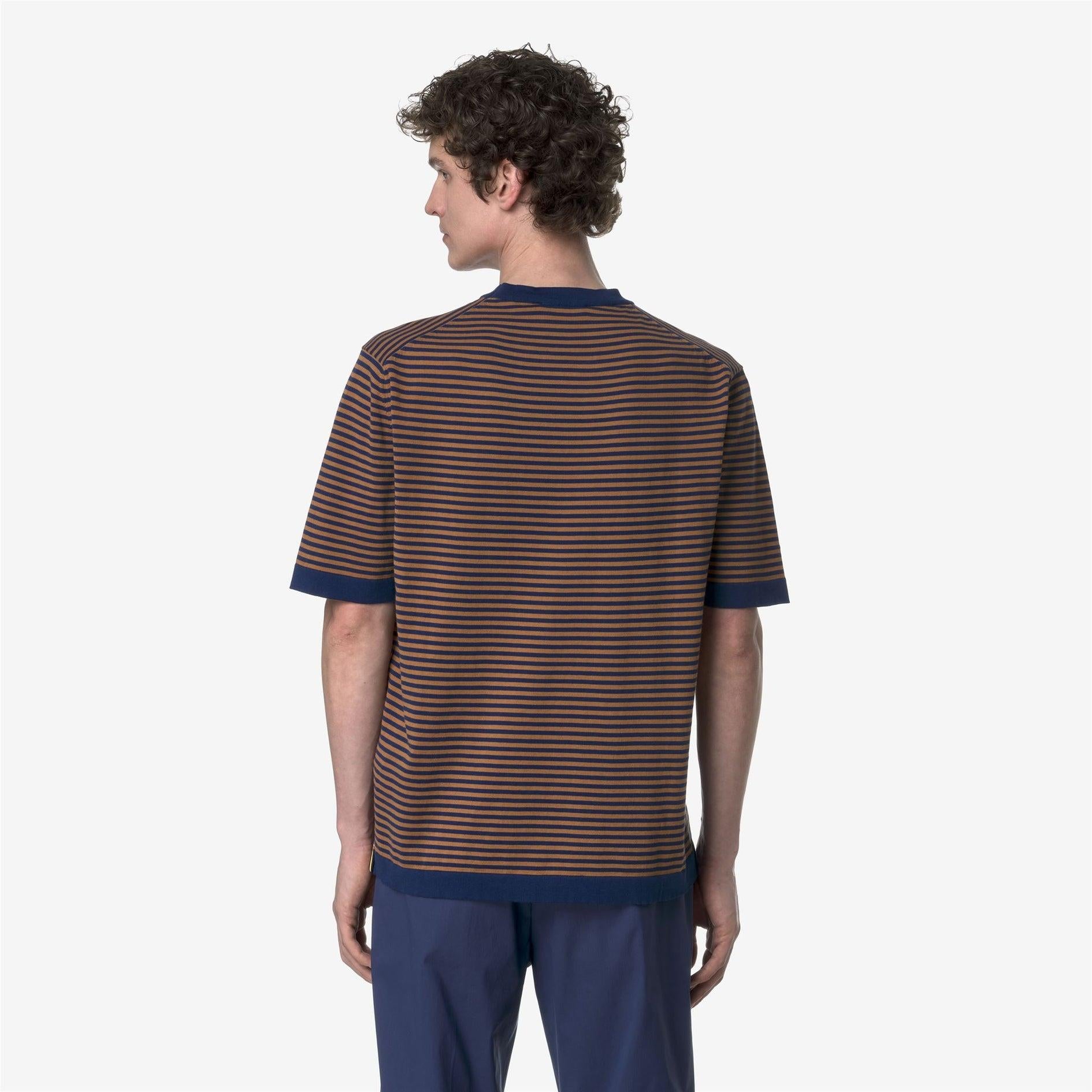 Maglia in cotone a righe COMBE STRIPES