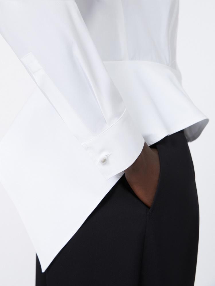Camicia in popeline di cotone<BR/> GAMMA 001 MAX MARA