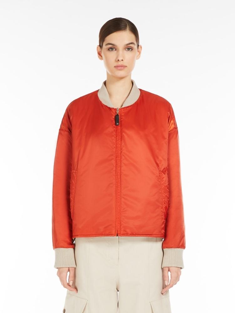 Bomber donna reversibile imbottito in tela antigoccia LICIA 024 MAX MARA THE CUBE