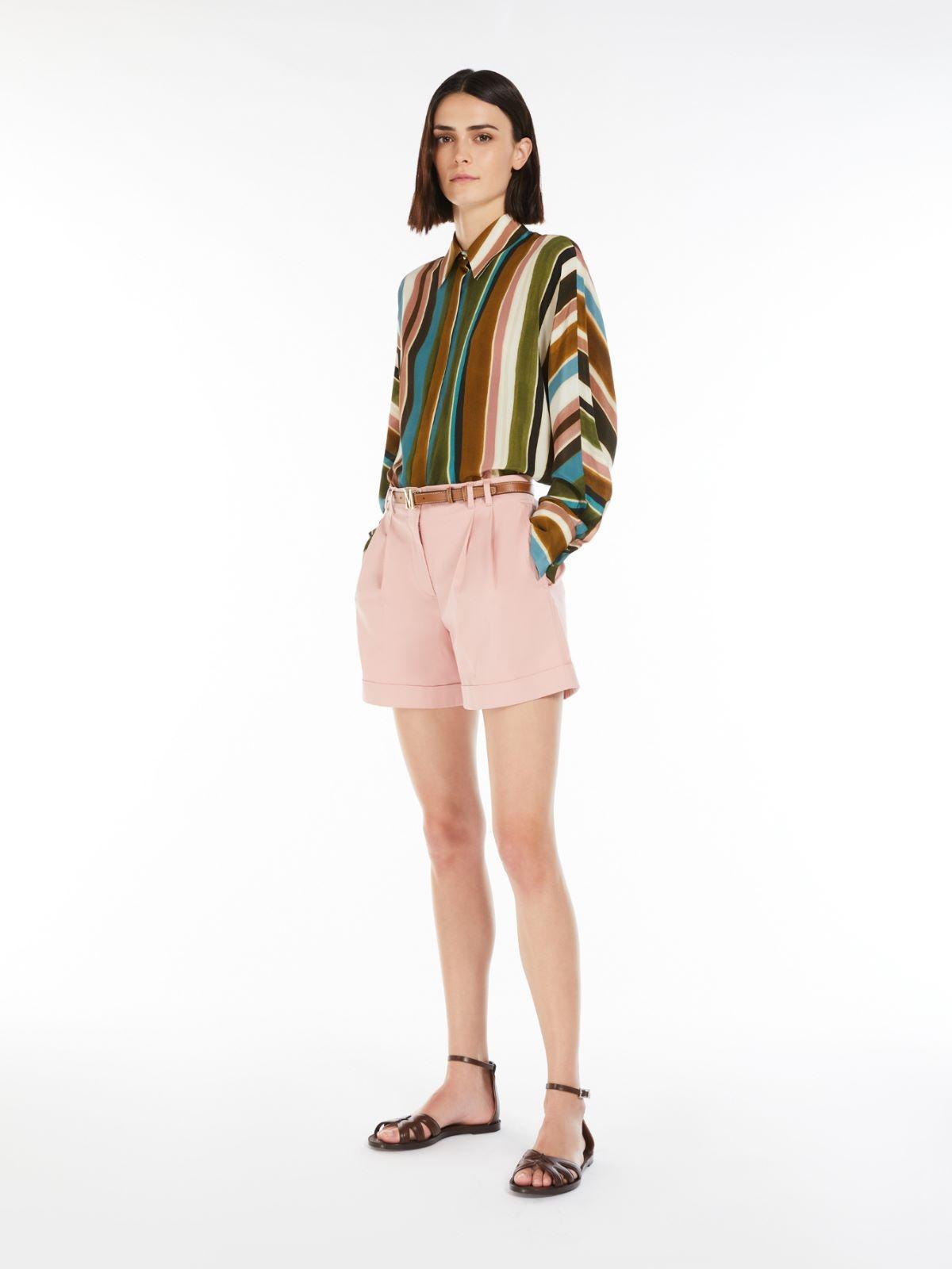 Camicia in crêpe de Chine fantasia<BR/> ARPE 004 MAX MARA STUDIO