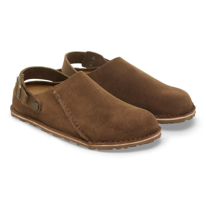 Lutry Premium<BR/>Pelle scamosciata - Dark Tea 1030235LUTRY DARK TEA BIRKENSTOCK