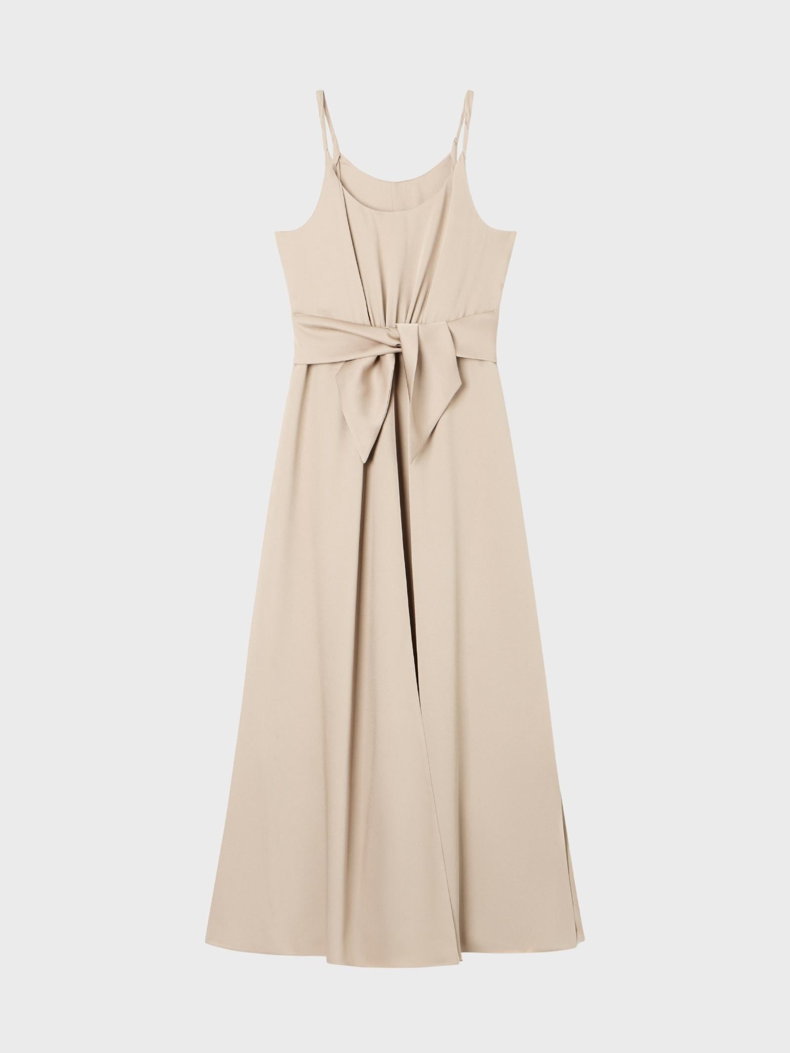 Abito in twill crepe con fusciacca EW003317AF20495 U6155 ARMANI