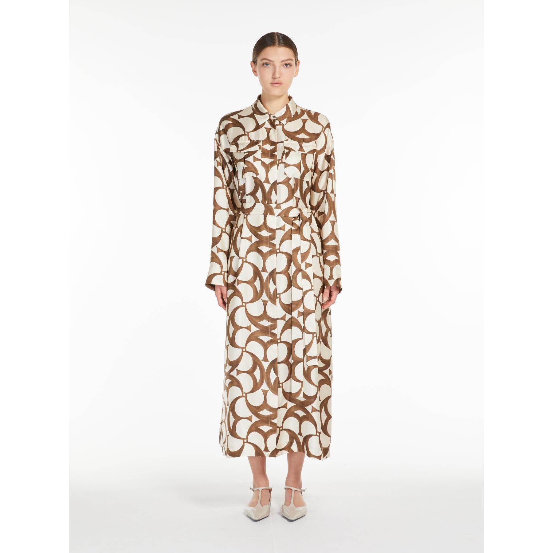 Abito donna chemisier in pura seta ILEANA 001 S MAX MARA