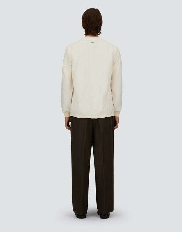 CARDIGAN IN FRESH CRINKLED WOVEN<BR/> GA000211U12879 1200 HERNO