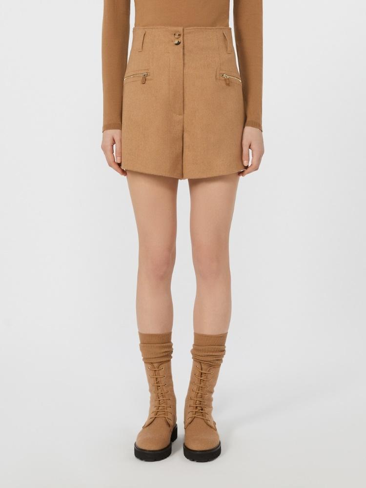 Short in cammello LOLA 001 MAX MARA