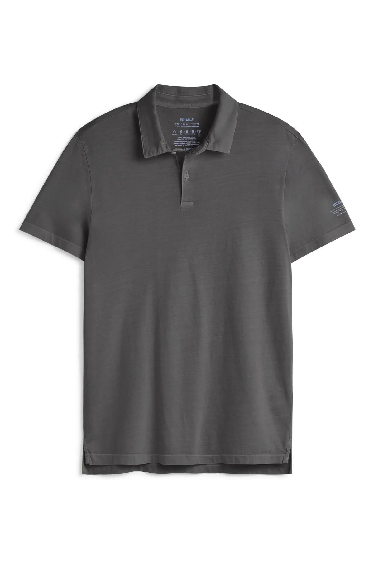 Polo Theo Grigio Scuro<BR/><BR/> THEO 303 ECOALF
