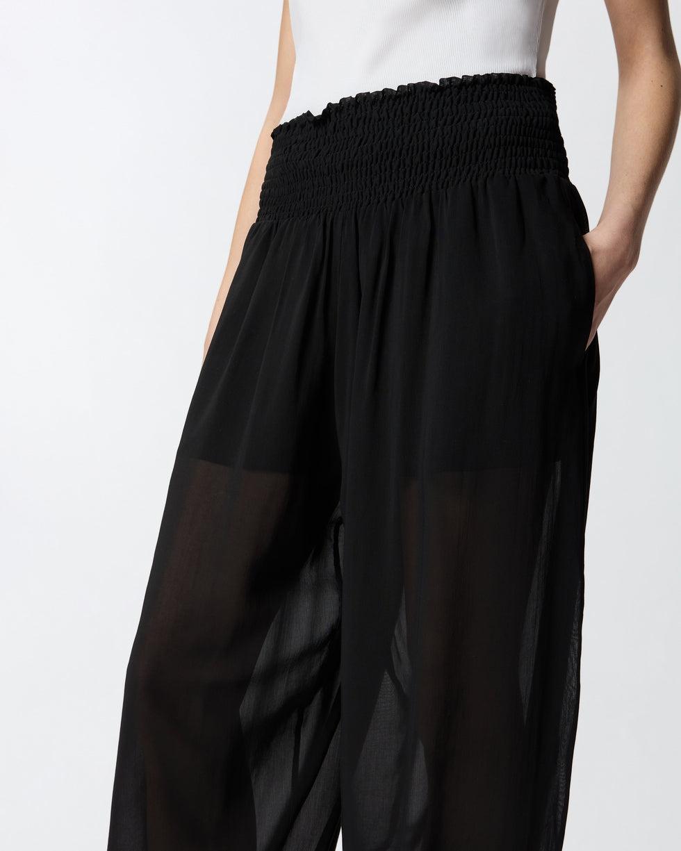 Pantaloni leggeri e fluidi<BR/> 106845A3B2 Z99 PINKO