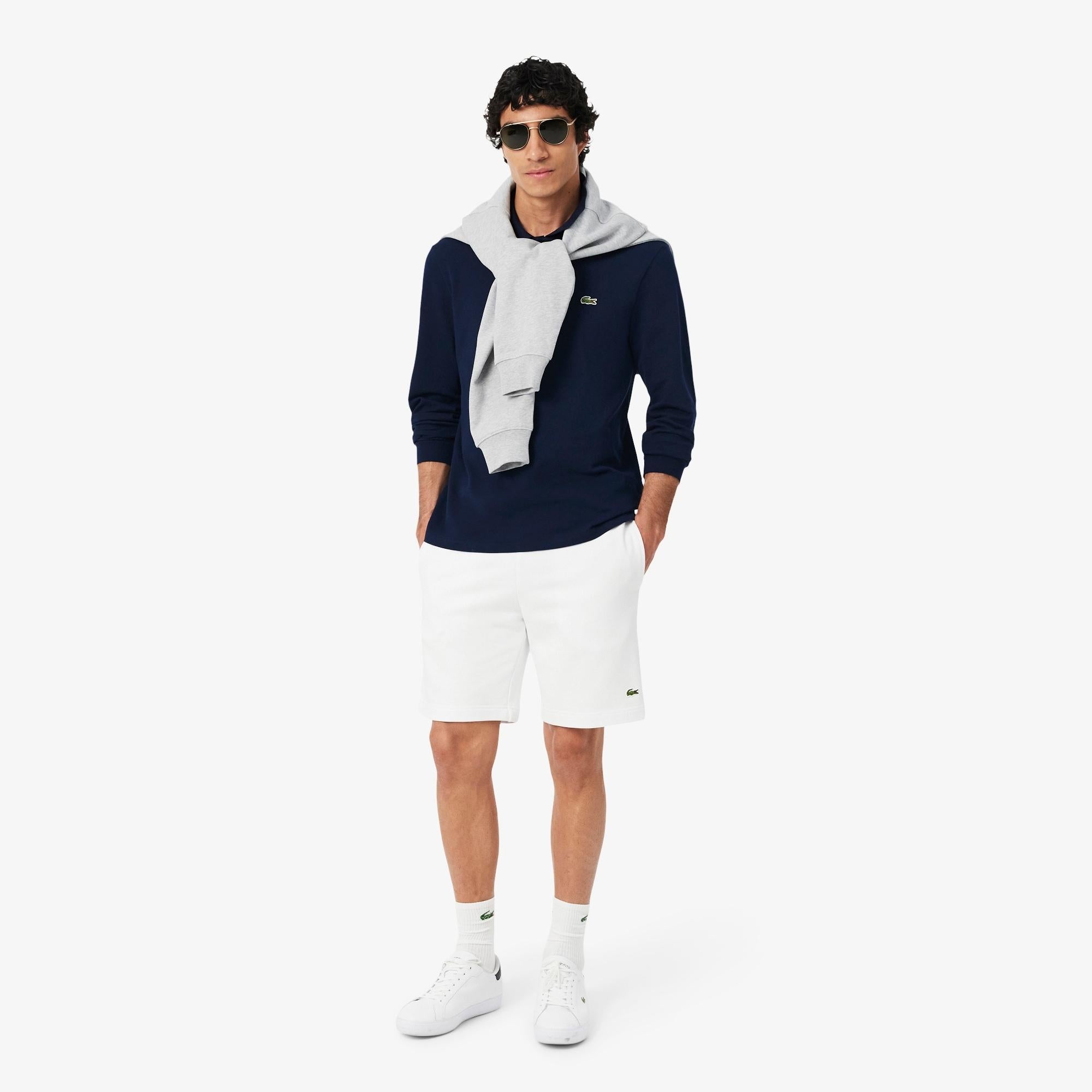 Polo in cotone a maniche lunghe L1312 166 LACOSTE