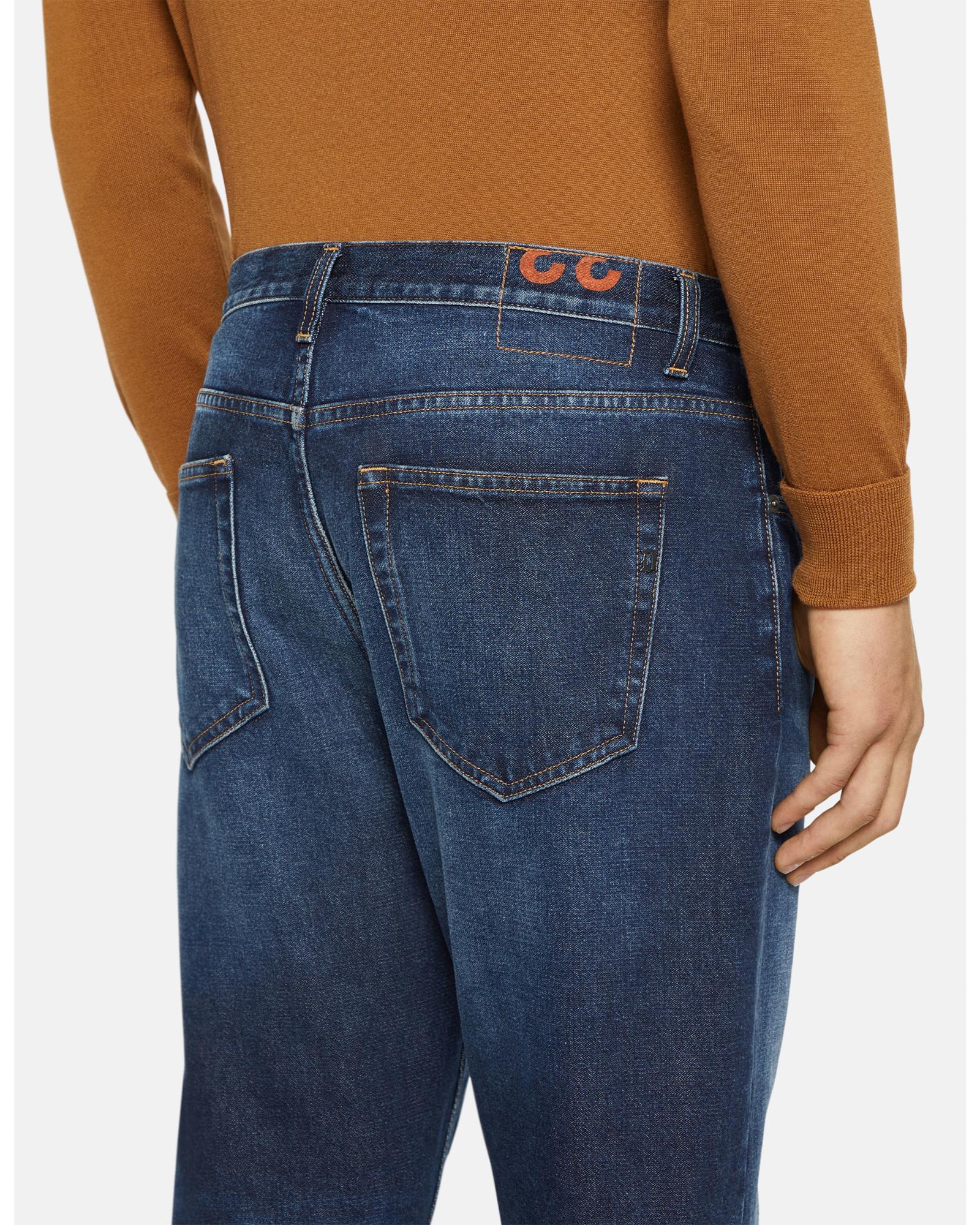 Jeans uomo Jago in cotone denim