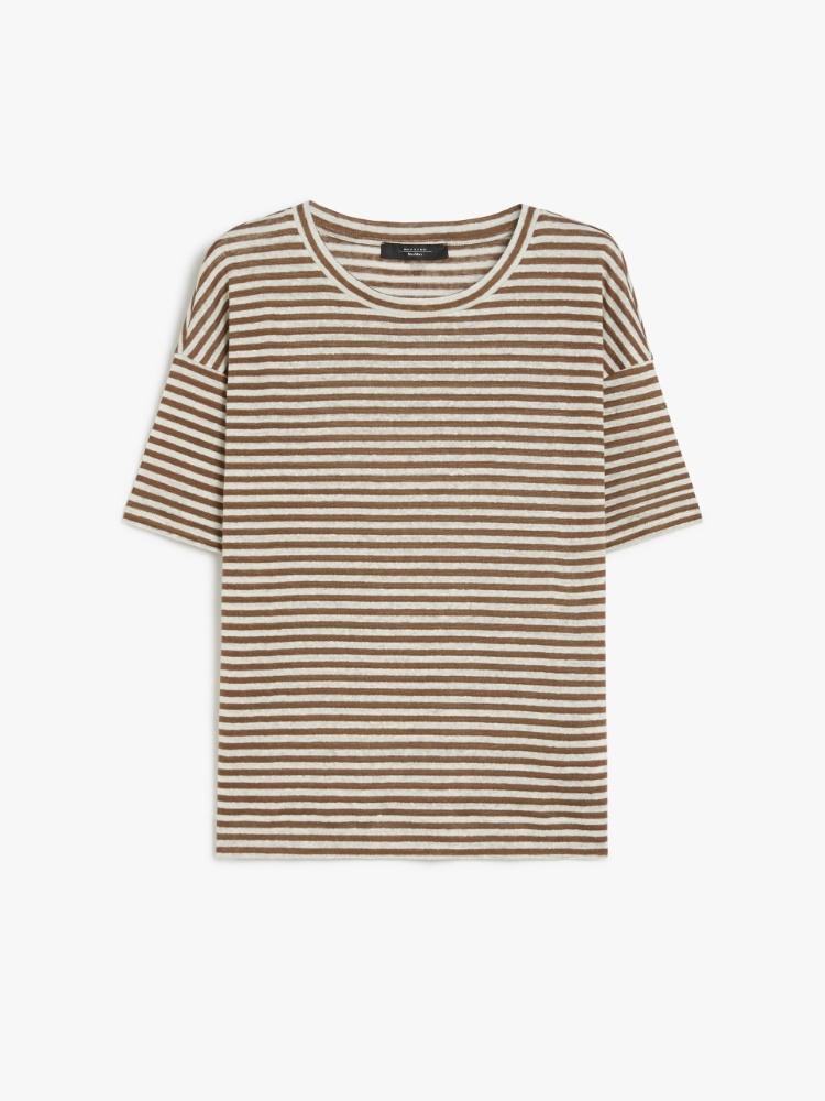 Blusa in jersey di lino BARCA 011 WEEKEND