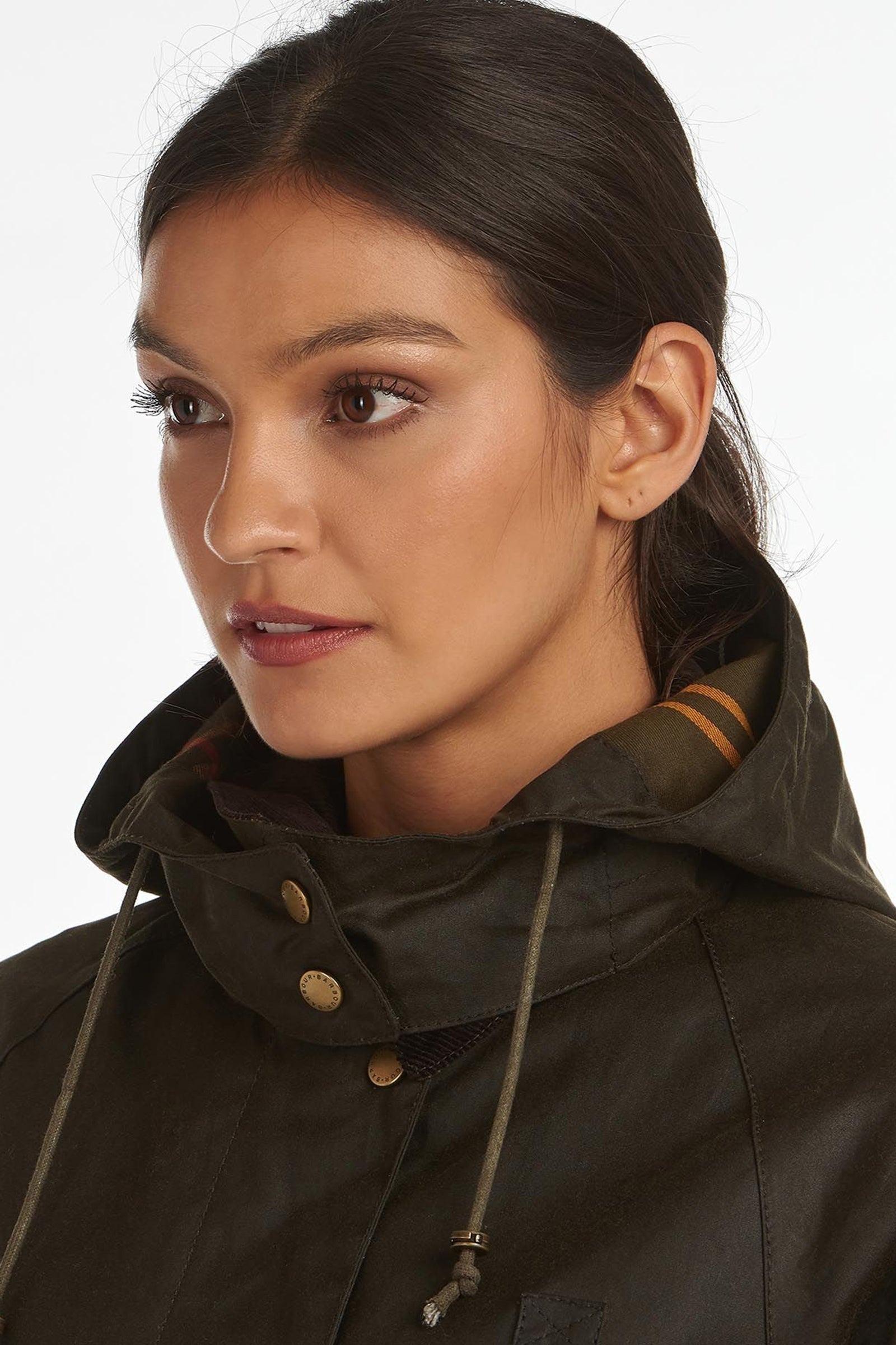 Giacca donna in cotone cerato Spey LWX1081 OL71 BARBOUR