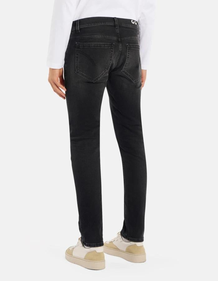 Jeans George skinny in denim stretch<BR/> UP232DS0369LM3 999 DONDUP