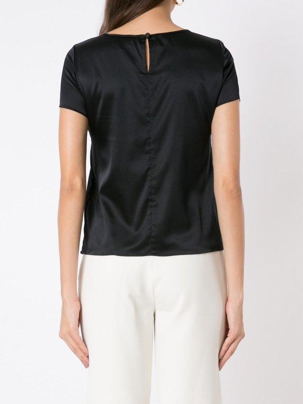 Top in seta<BR/> 8N2K152NXXZ 0926 ARMANI