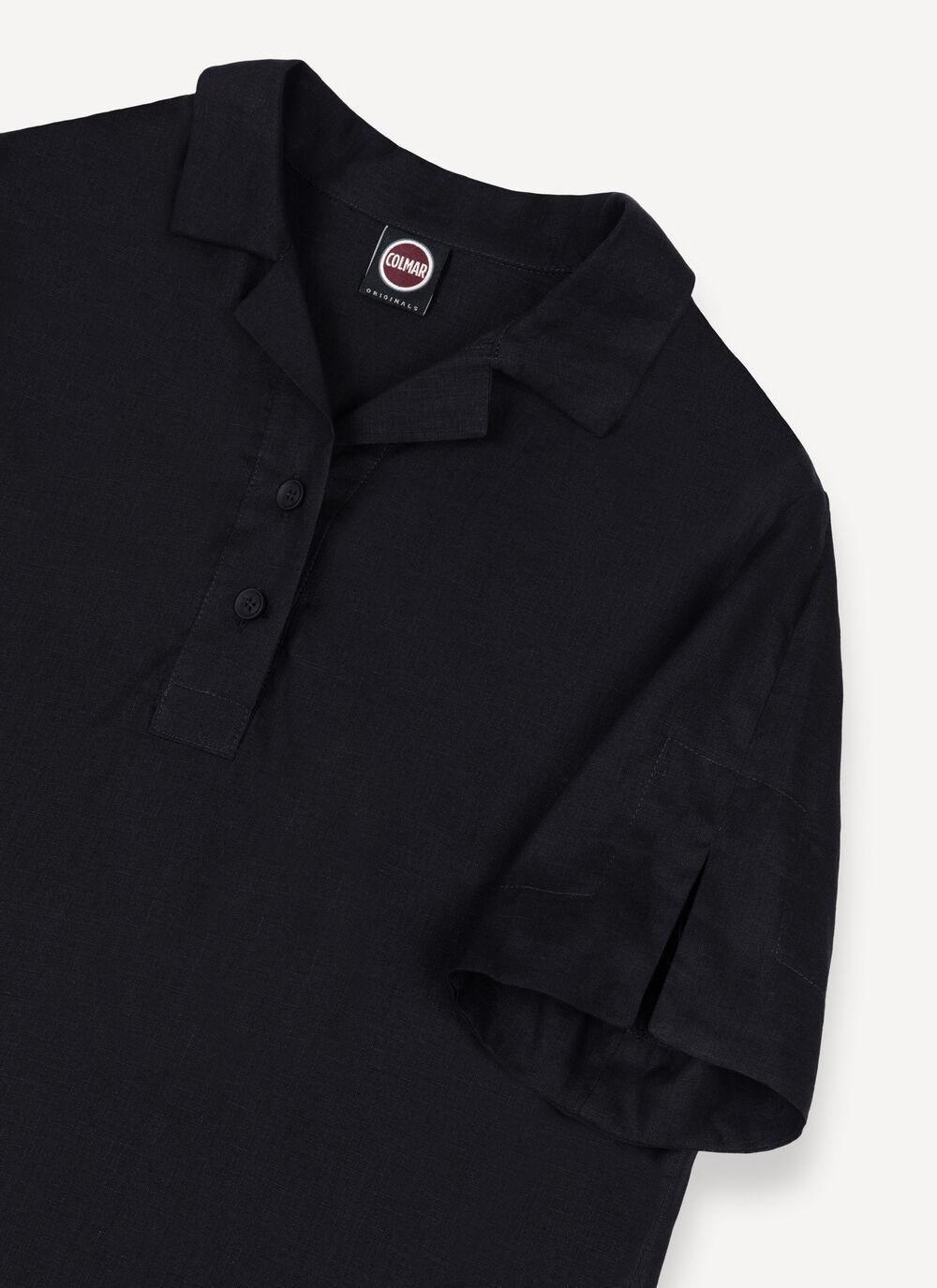 Vestito chemisier in lino<BR/> 88755AW 99 COLMAR